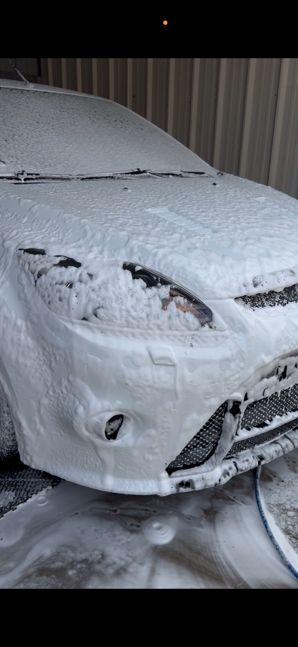 Réalisation AUTO 9 – Prelavage Mousse